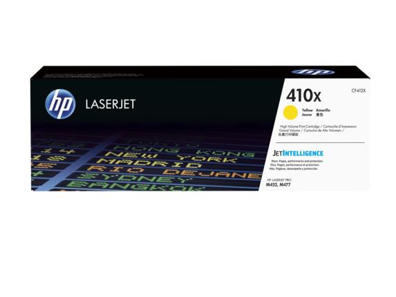 HP toner 410X High Yield Original LaserJet Gul, bild 4