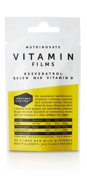 Nutrinovate Vitamin Films 25 st