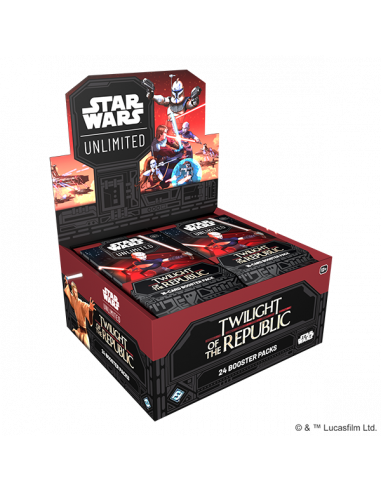 Star Wars: Unlimited - Twilight of the Republic Booster Display (24 boosters)
