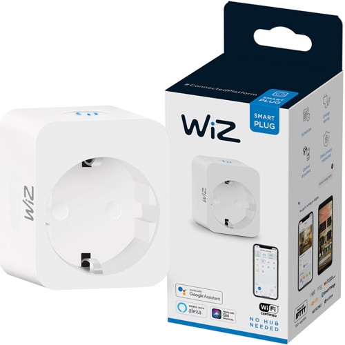 WiZ – Smart Plug Type-F 1PK Matter – Gör dina enheter smarta