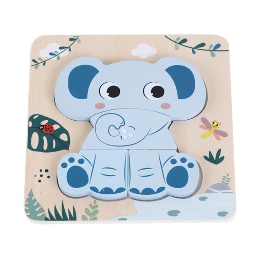 Kinder and Kids - Pussel, Elefant