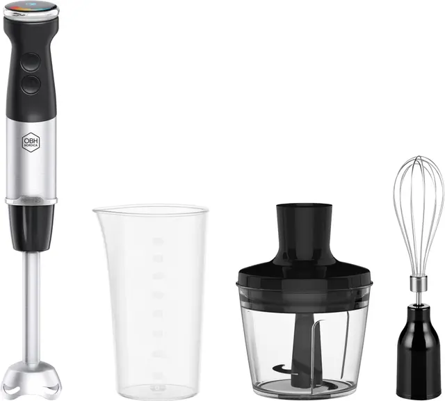 OBH Nordica Quickchef + stavmixer HN6738S0 (svart)