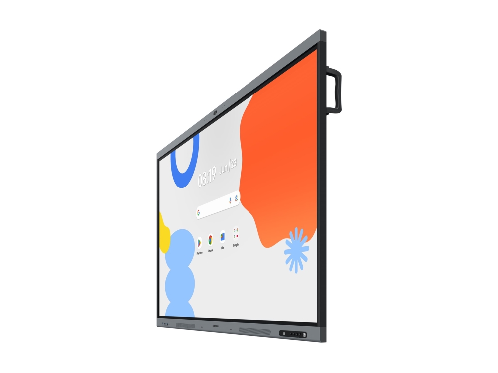 86" Samsung Interactive Display WAFX-P, IPS 4K/3840x2160, 2xHDMI, LAN/WiFi/USB-C 65W, Android, 12/7-drift, högtalare, IR Touch