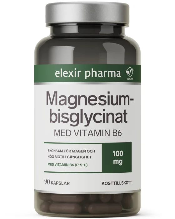 Elexir Pharma Magnesiumbisglycinat 90 st