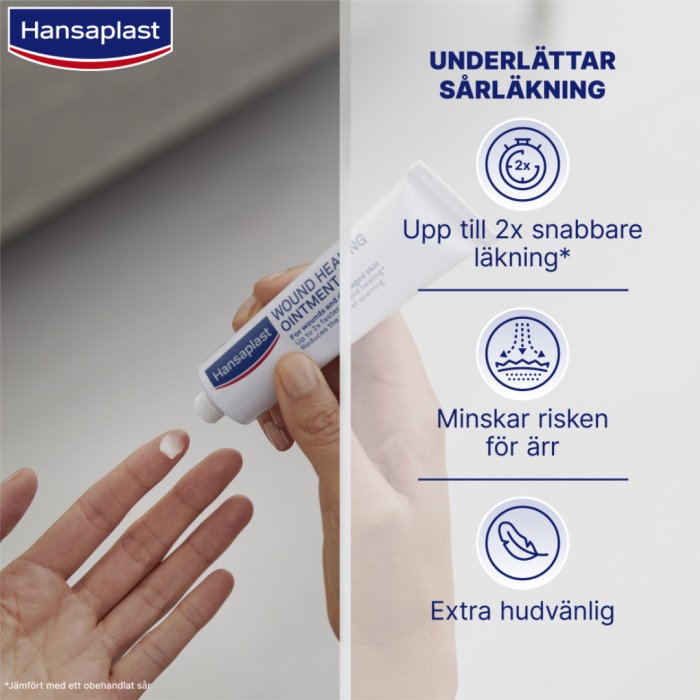Hansaplast Wound Healing Ointment sårsalva, 20 g, bild 2