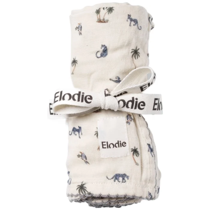 Elodie Details bamboo muslin blanket 1-p, Garden Leos Resort, bild 2
