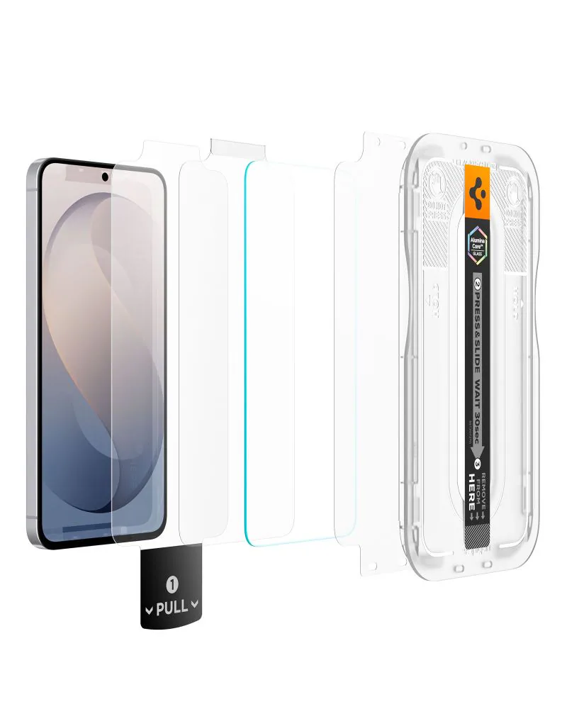 Spigen Glas.tR EZ Fit Pro AC härdat glas till Samsung Galaxy S26 FE, bild 2