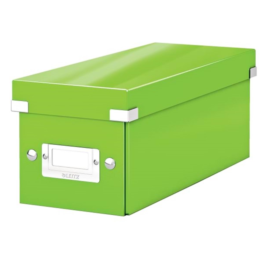 Leitz Click & Store WOW CD - Förvaringsbox för medier - kapacitet: 160 cd (pappersfodral), 30 CD, 60 CD (tunt fodral) - grön, bild 2