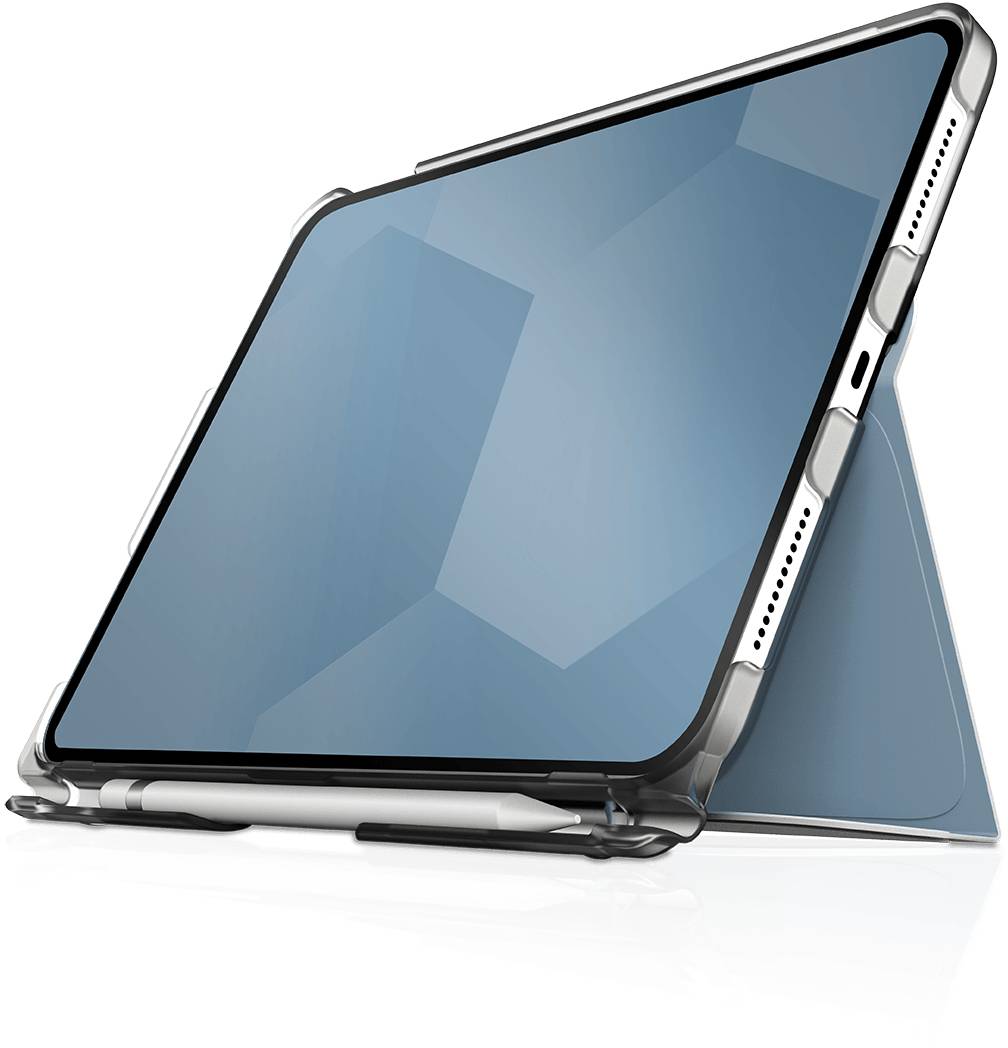 STM Studio till iPad 11-tum A16, 10,9-tum (10th Gen), plats för Apple Pencil - Blå, bild 3