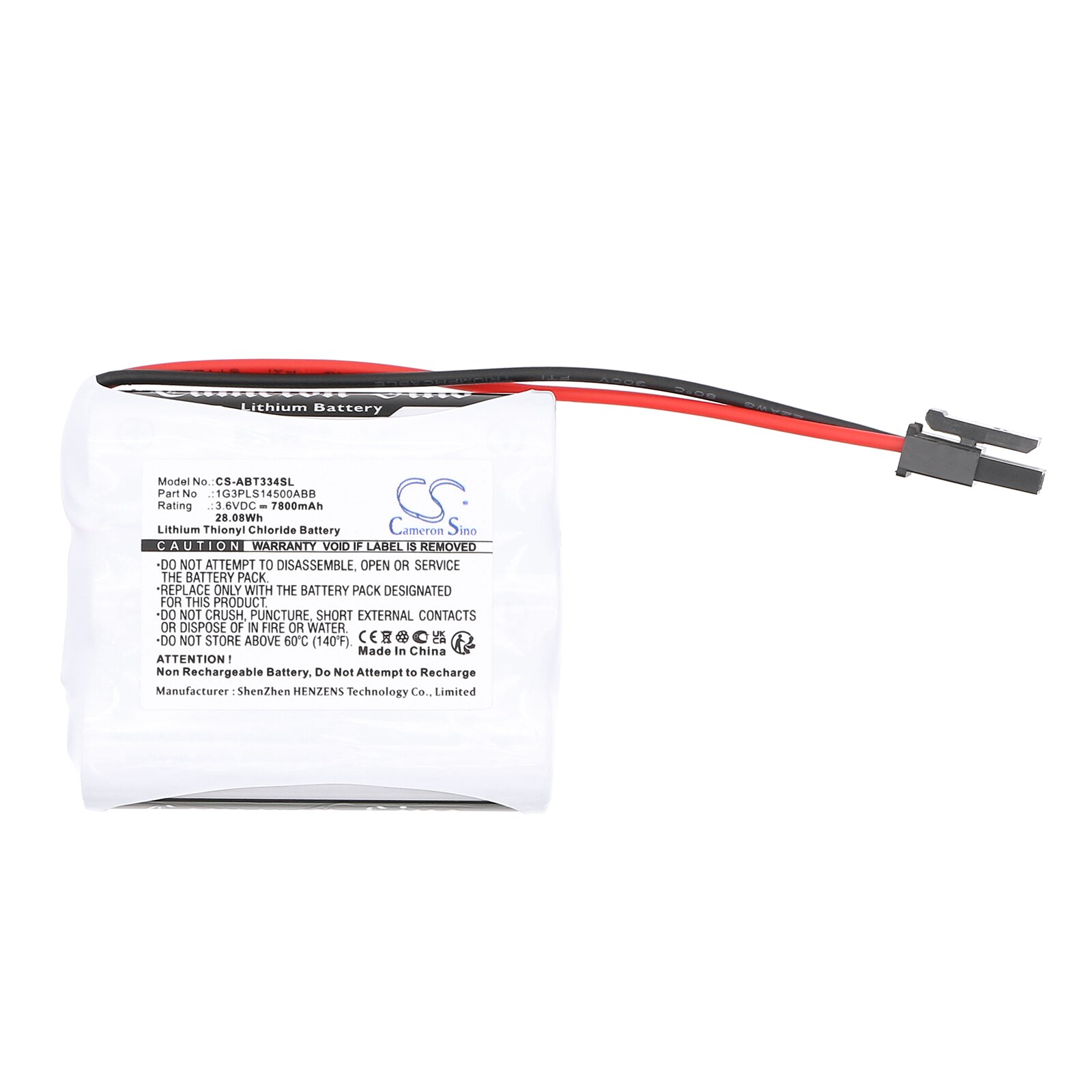 Batteri till PLC för ABB 1G3PLS14500ABB, 3HAC033492, 3HAC033492-001, bild 3