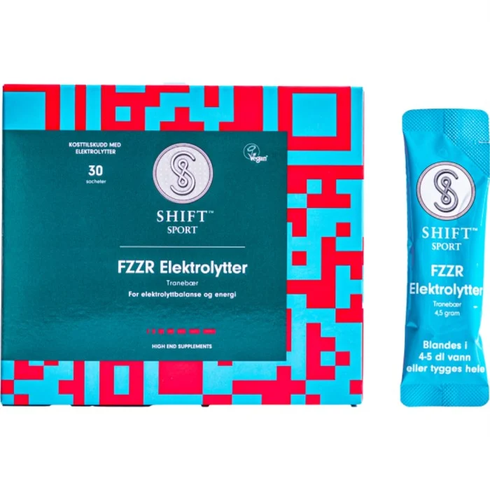SHIFT Sport Elektrolyter FZZR Cranberry sachet 30 st