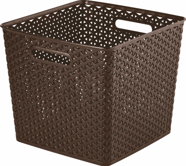 Tvättkorg Curver My Style 25L brun (196898)