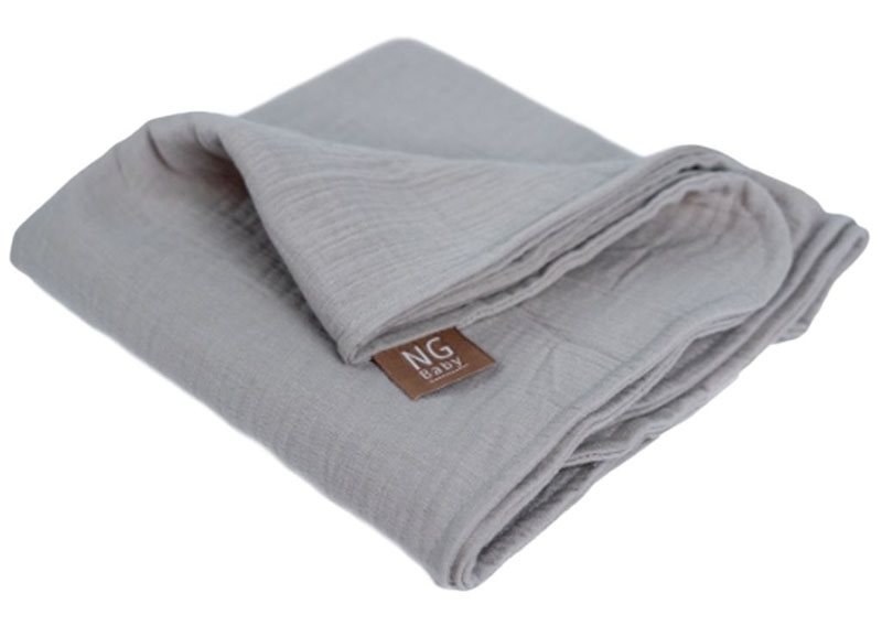NG Baby muslinfilt deluxe, greige