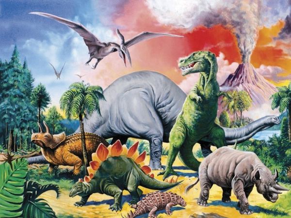 Ravensburger Pussel: Dinosaurier 100 XXL Bitar, bild 4