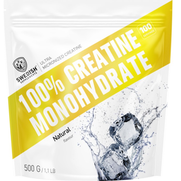 Swedish Supplements Creatine Monohydrate 500 g