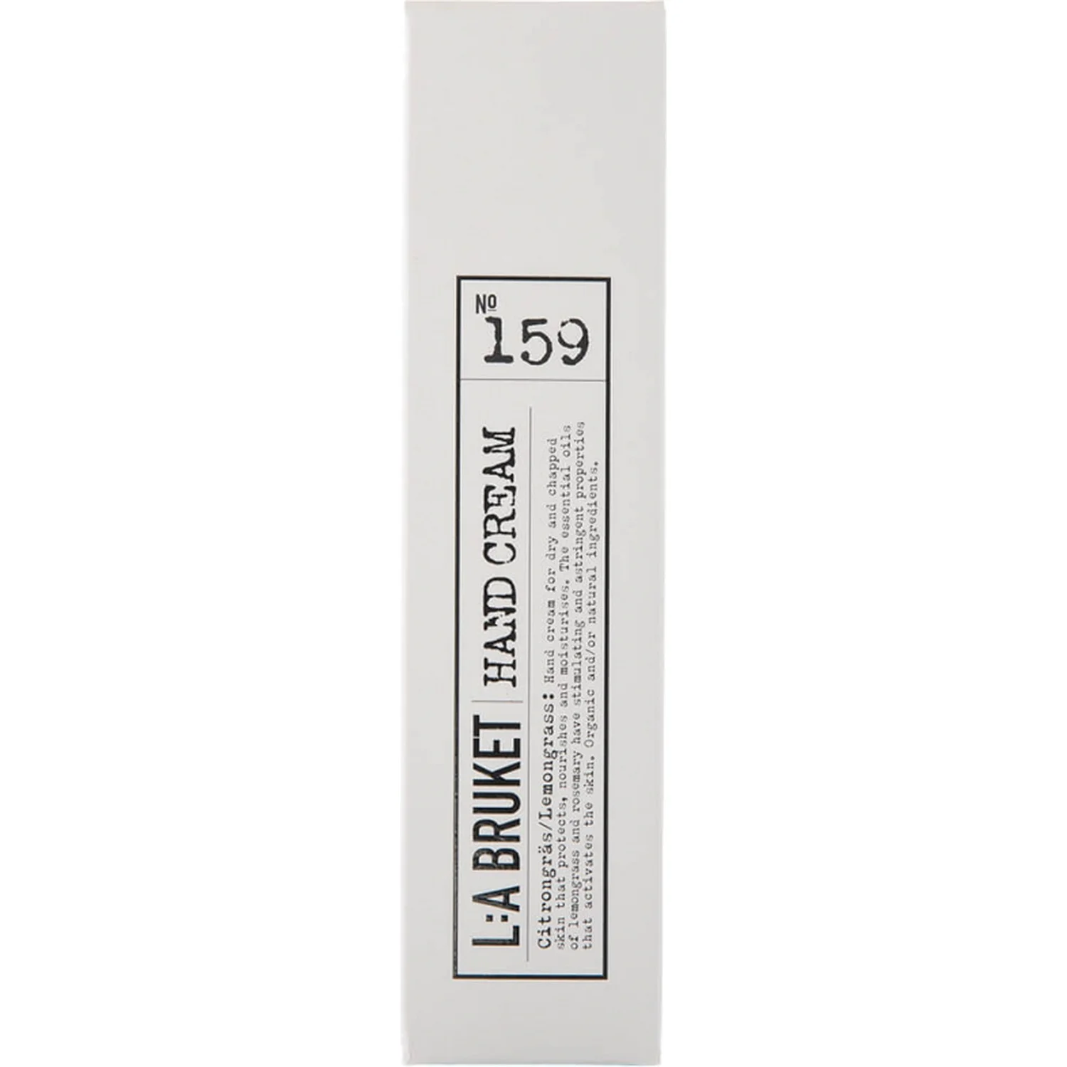 L:A BRUKET 159 Hand Cream Lemongrass 70 ml 70 ml