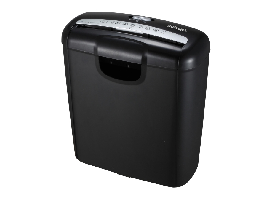 Activejet ASH-0601S paper shredder, Längsgående skärning, 22 cm, 10 l, Knappar, 3000 mm/min, P-1