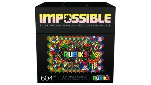 Rubiks Impossible Lenticular Puzzle 604 Bitar, bild 3