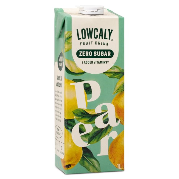 Lowcaly Fruktdryck, Pear, 1 L, bild 2