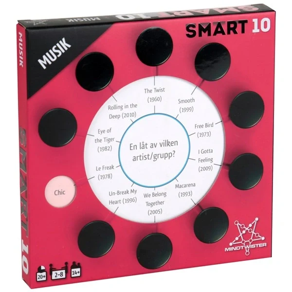 Smart10 Frågekort Expansion - Musik
