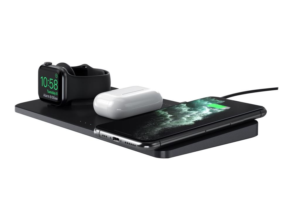 Trådlös Snabbladdare Satechi Trio, upp till 3 enheter, QI-certifierad, USB-C, 15W