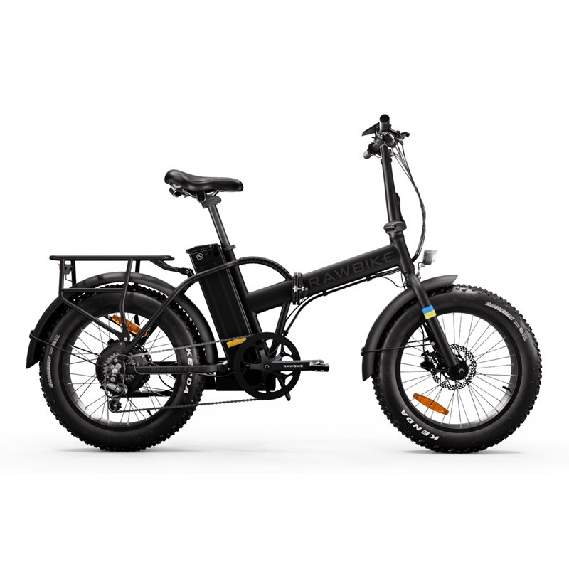 RAWBIKE Classic Elcykel Onyx