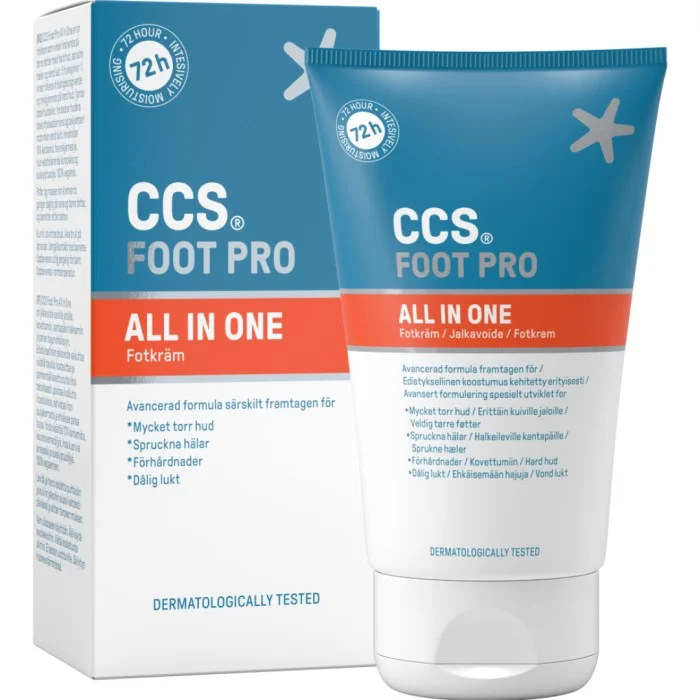 CCS Foot Pro All-In-One Cream 100 ml, bild 2