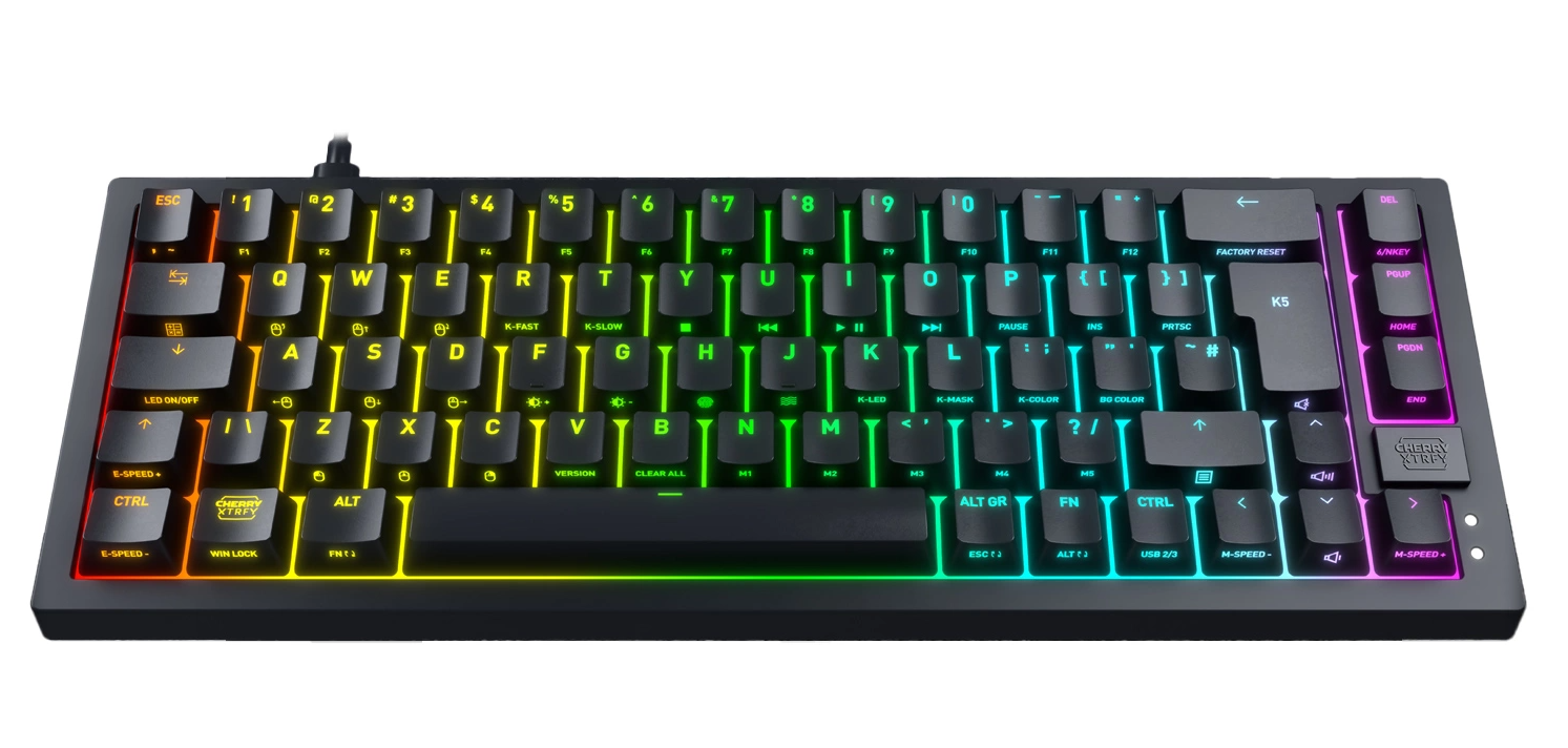 Cherry Xtrfy K5V2 tangentbord för gaming (svart), bild 2