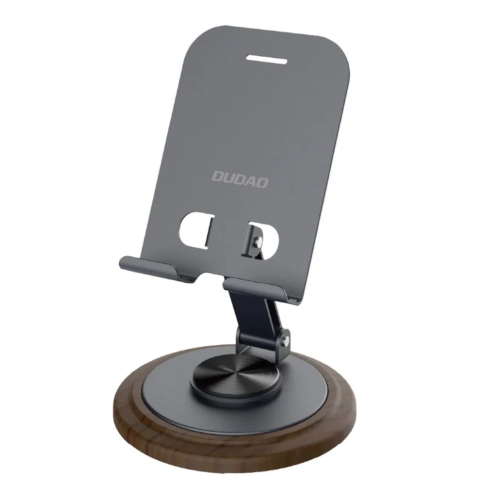 Dudao bordsställ för smartphone, 360° rotation, justerbar vinkel - Grå
