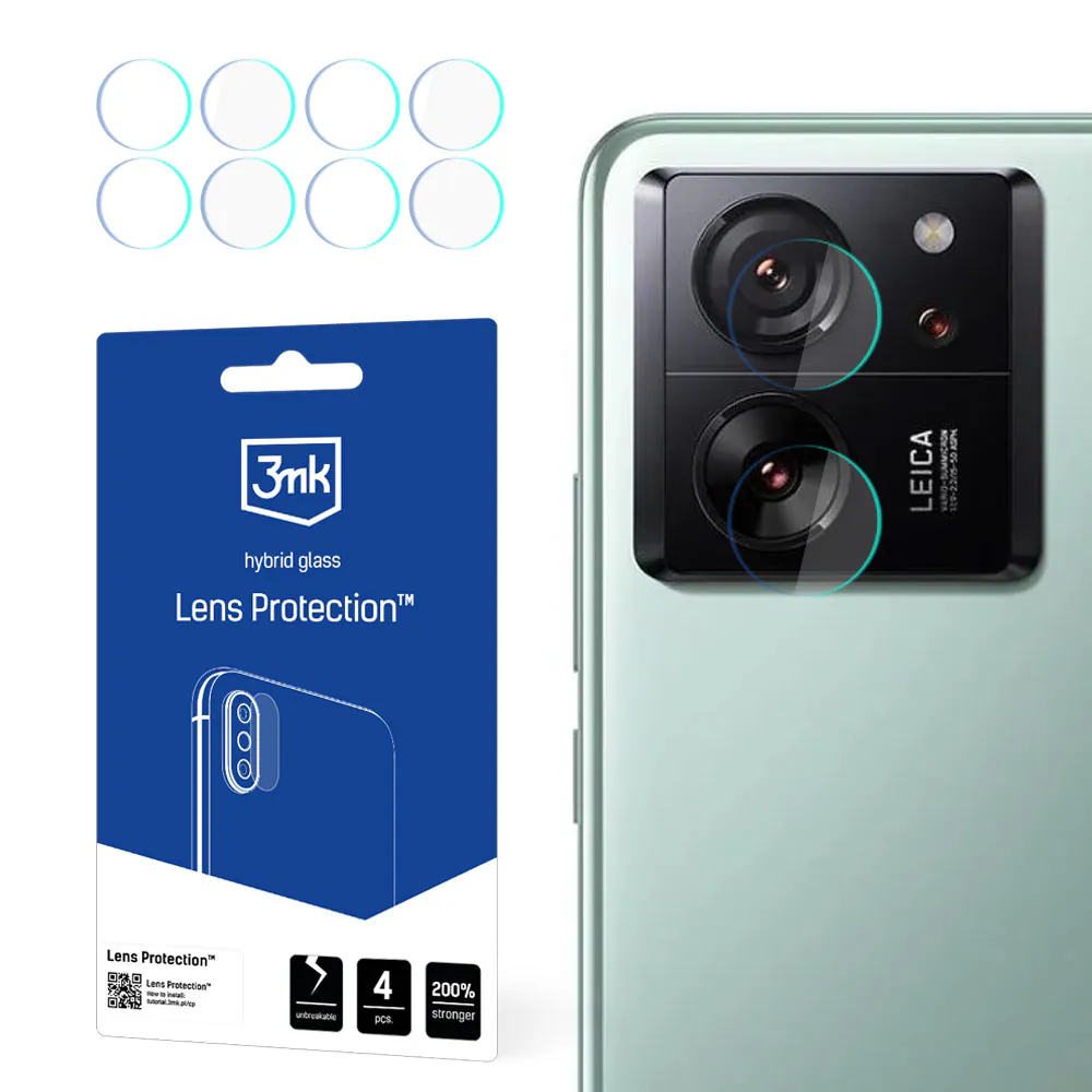 3mk Lens Protection™ hybridkameraglas för Xiaomi 13T / 13T Pro