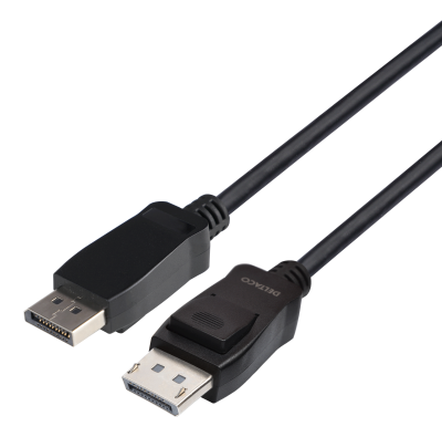 Deltaco LSZH DisplayPort Kabel 8K Svart (3 meter)