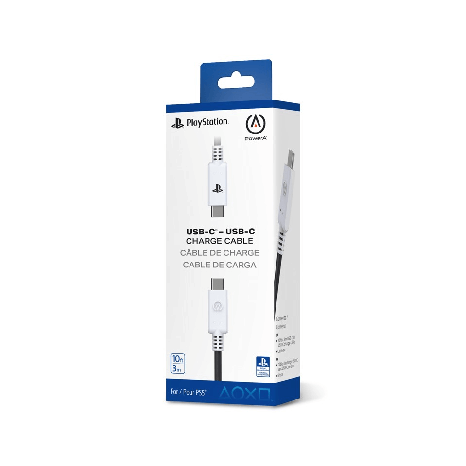 PowerA Usb-C To Usb-C Charging Cable (Playstation 5) - 3 meter