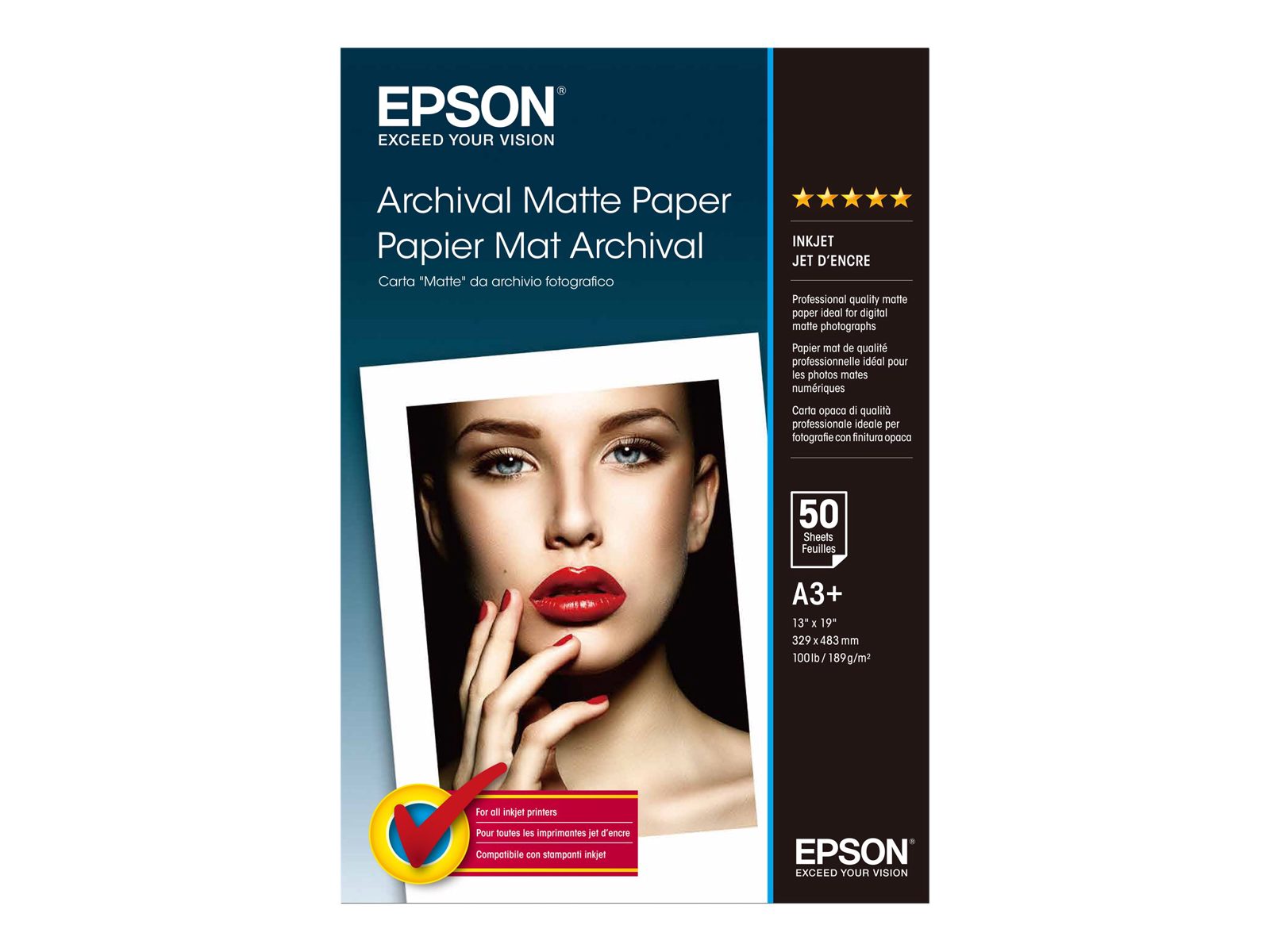 Archival Matte Paper 192gr 50blad