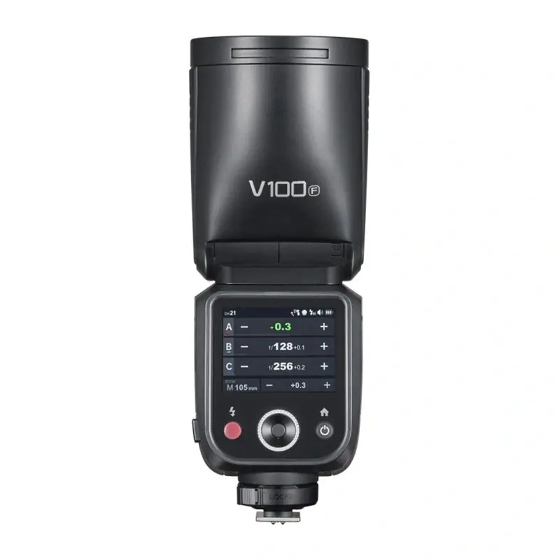 Godox Speedlite V100 blixt, Fujifilm