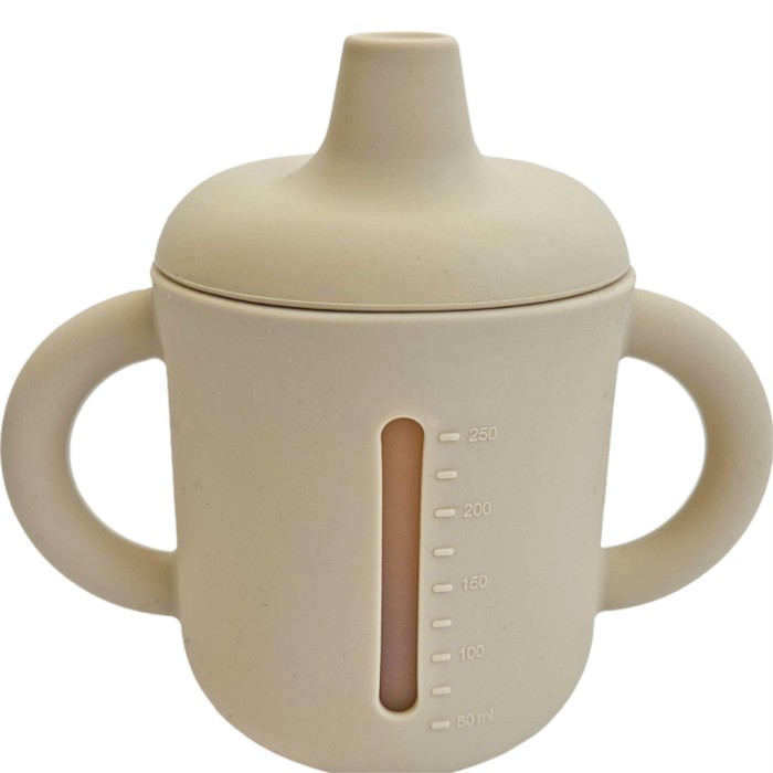 Summerville Pipmugg silikon 250 ml Sandshell