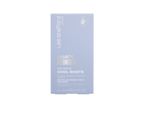 Lee Stafford Bleach Blondes Ice White Cool Shots 4 X 15 Ml, bild 2