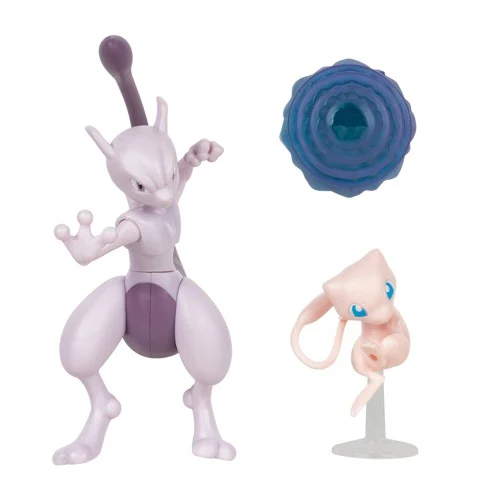Pokémon - Battle Figure Set 2 PK - Mewtwo and Mew (PKW2941)