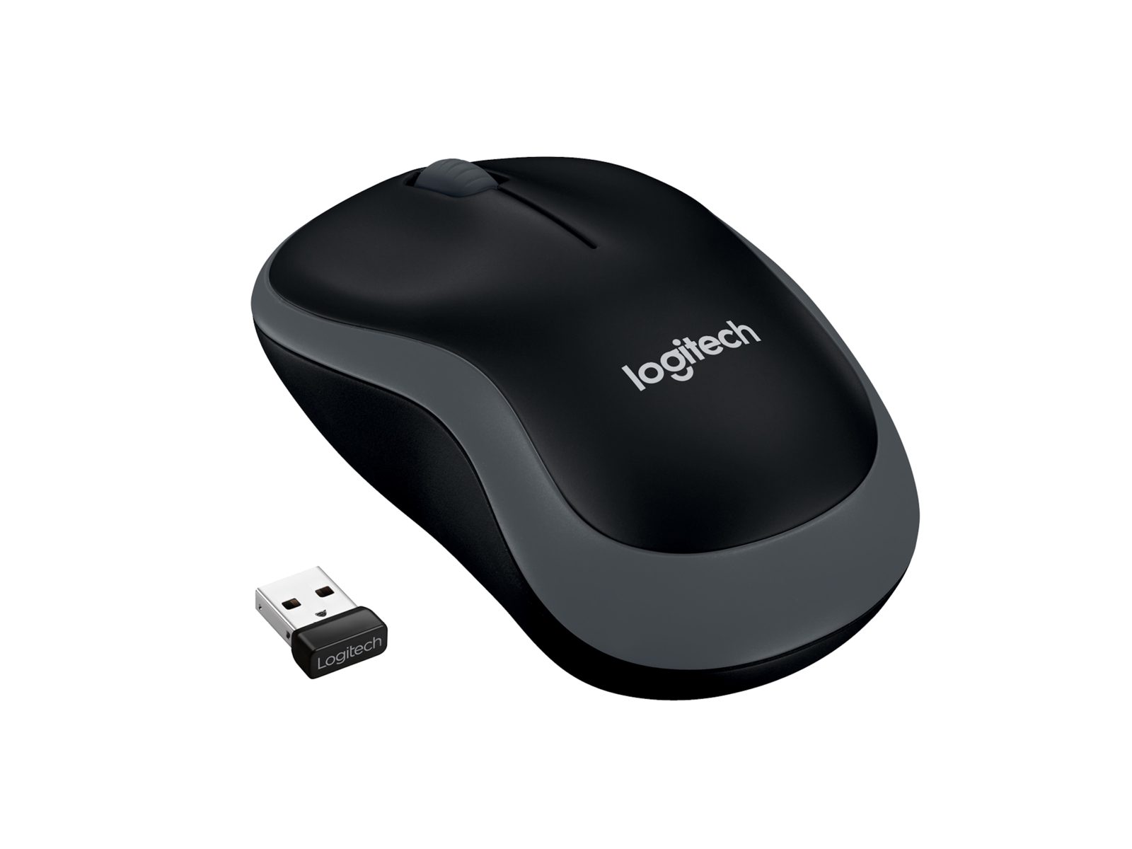 Logitech M185 trådlös mus Swift, grå, bild 4