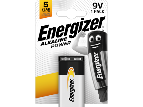 Energizer - Battery 9V/6LR61 Alkaline Power 1-Pack, bild 2