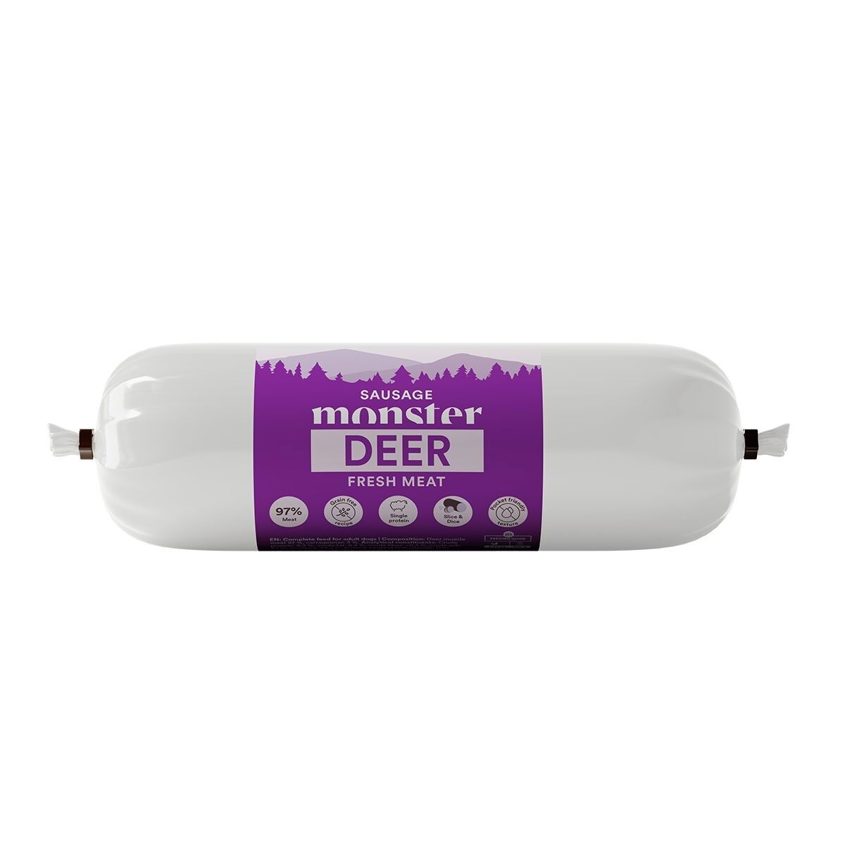 Monster Dog Sausage Deer 400g