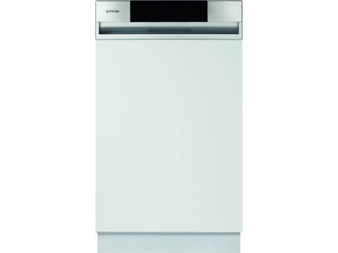 Gorenje GI520E15X - Diskmaskin - Svart, Silver - Säljes utan frontplåt