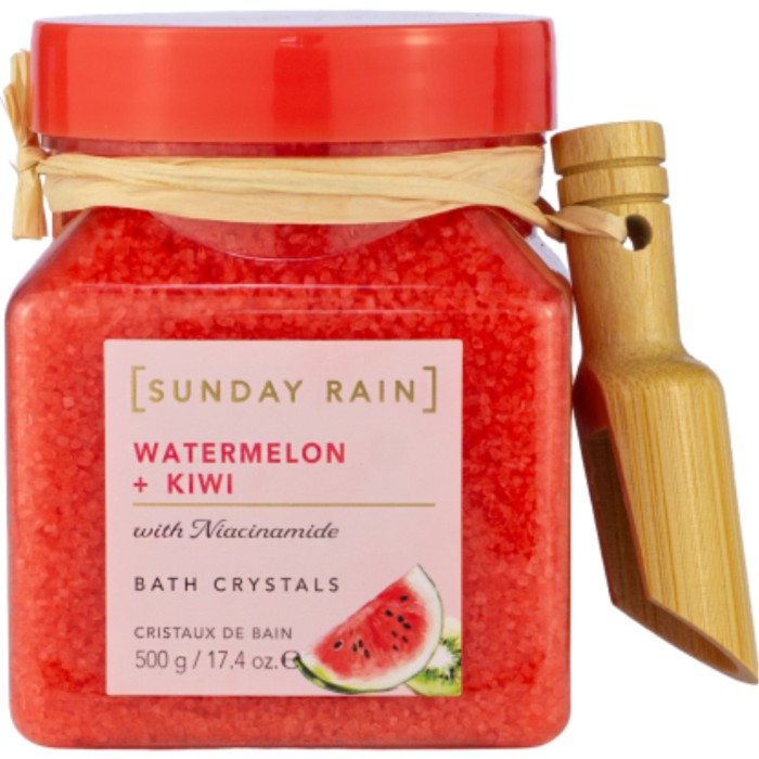 Sunday Rain Bath Crystals Watermelon & Kiwi 500 g