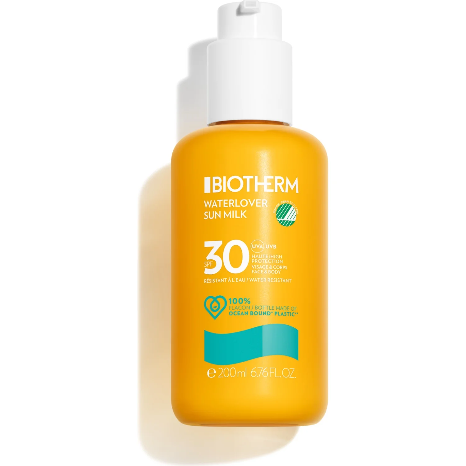 Biotherm Waterlover Sun Milk SPF30 200 ml, bild 2