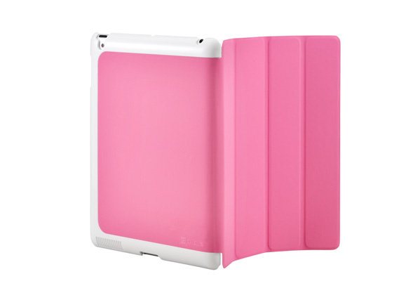 Choiix Wake Up Folio - Fodral för surfplatta - plast, mikrofiber, polyetylen - rosa