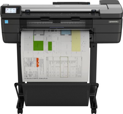 HP DesignJet T830, 2400x1200 dpi, A1/24"/610mm, 4 färger, USB/LAN/WiFi, bild 3