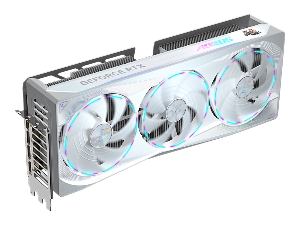 Gigabyte GeForce RTX 5080 AORUS MASTER ICE 16 GB GDDR7, HDMI/3xDP, RGB Halo, bild 2