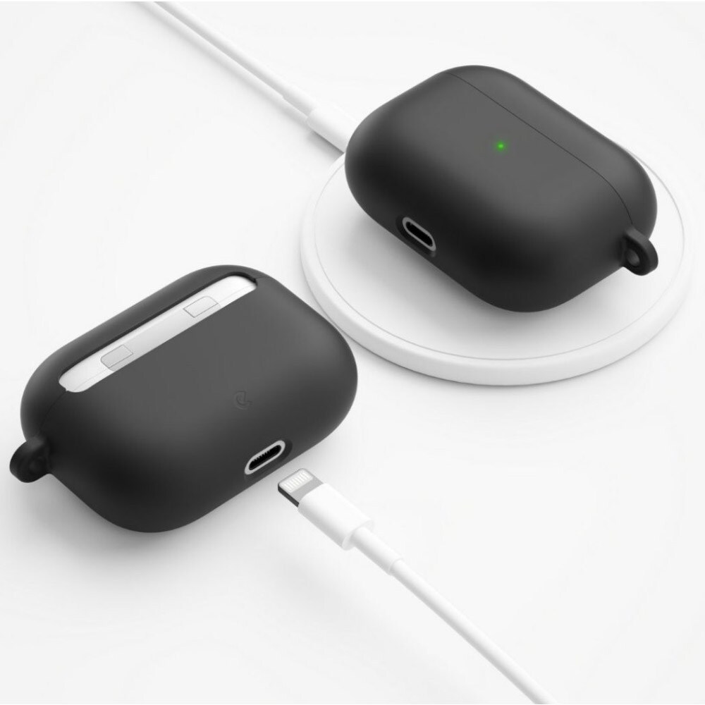 PodSkinz HybridShell AirPods Pro nyckelringsfodral (svart), bild 4