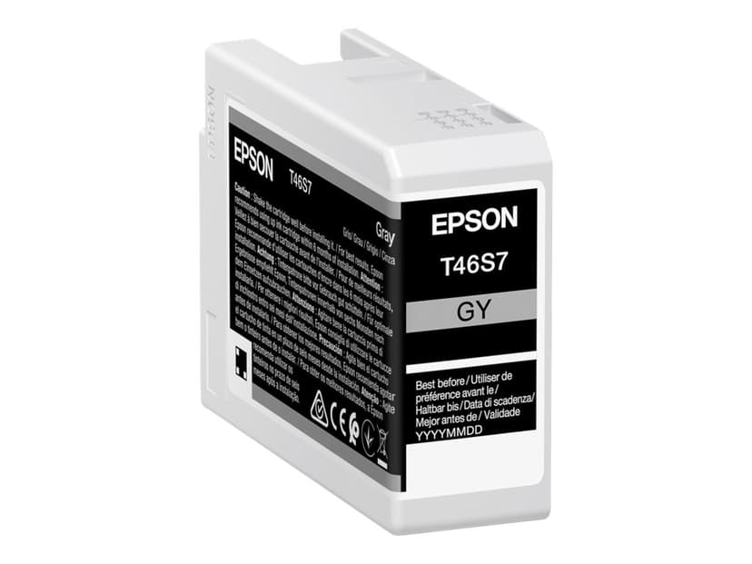 Epson T46S7 UltraChrome Pro 10 Grå, 25ml