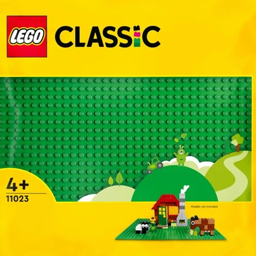 LEGO Classic Grön basplatta 11023