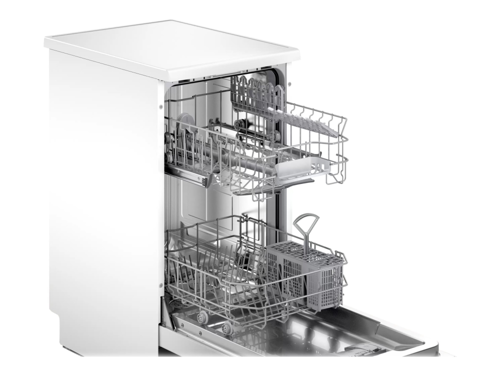 Bosch Serie 2 SPS2IKW10E fristående diskmaskin 45 cm 9 kuvert, vit